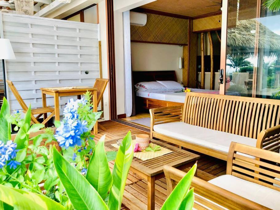 Chambre Totalement Equipee Avec Vue Imprenable!!! Punaauia  Exteriör bild