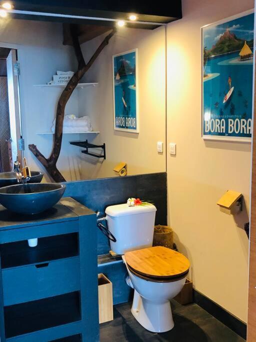 Chambre Totalement Equipee Avec Vue Imprenable!!! Punaauia  Exteriör bild